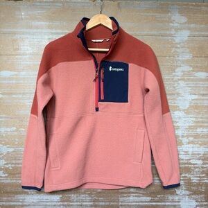 Cotopaxi Abrazo Half Zip Fleece Jacket Hiking Outdoor Preppy Womens XS
